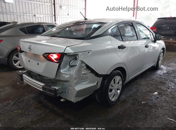 3N1CN8DV1ML855496 2021 NISSAN VERSA Серебряный Задняя правая четверть
