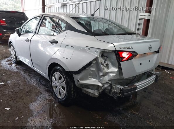 3N1CN8DV1ML855496 2021 NISSAN VERSA Серебряный Задняя левая четверть