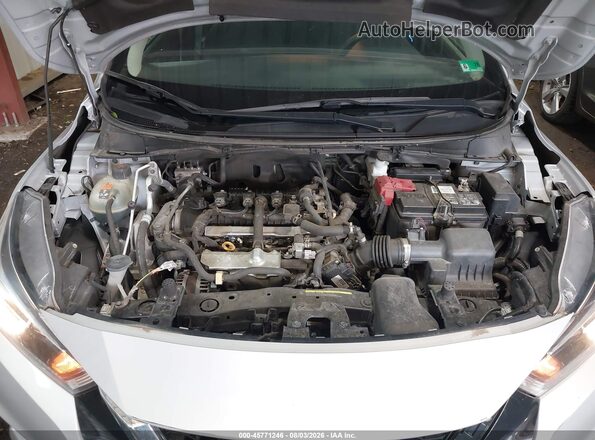 3N1CN8DV1ML855496 2021 NISSAN VERSA Серебряный Вид сзади