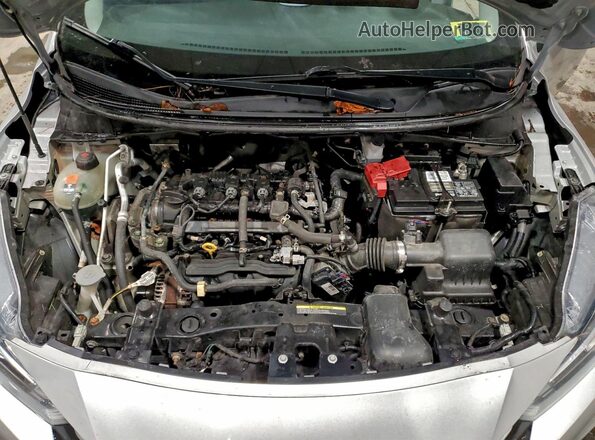 3N1CN8DV2LL808296 2020 NISSAN VERSA Серебряный Вид задней части салона