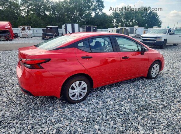 3N1CN8DV2LL891079 2020 NISSAN VERSA Red Задня права чверть