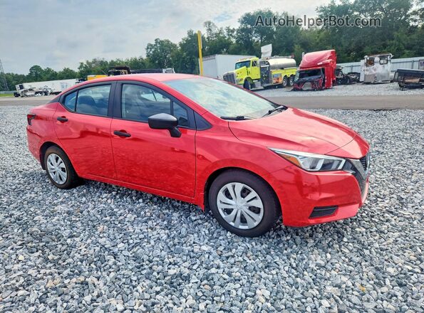 3N1CN8DV2LL891079 2020 NISSAN VERSA Red Передня права чверть