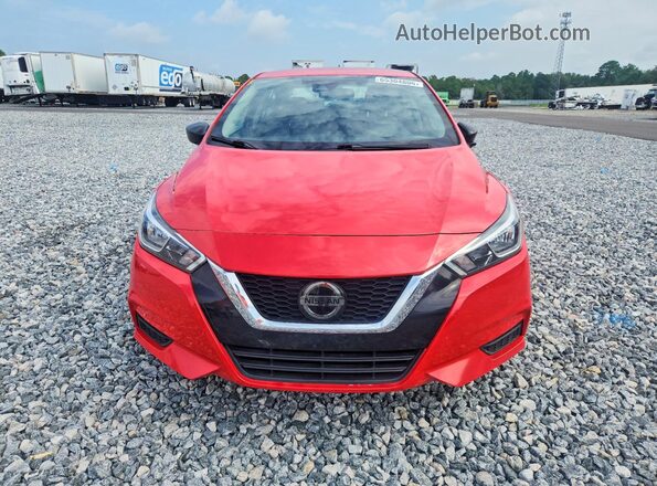 3N1CN8DV2LL891079 2020 NISSAN VERSA Red Вид спереду
