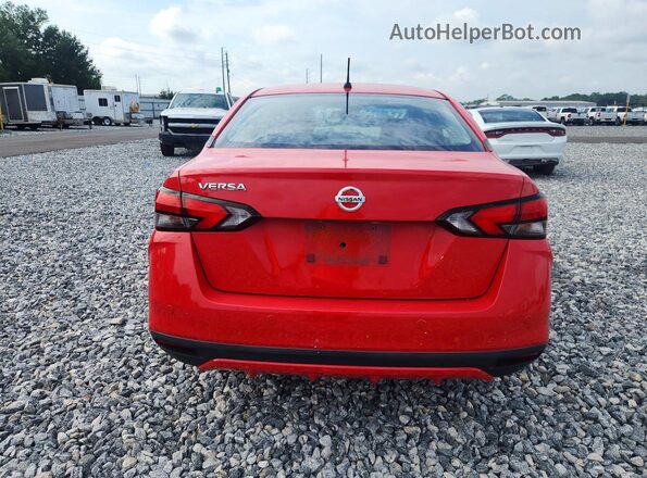 3N1CN8DV2LL891079 2020 NISSAN VERSA Red Вид ззаду