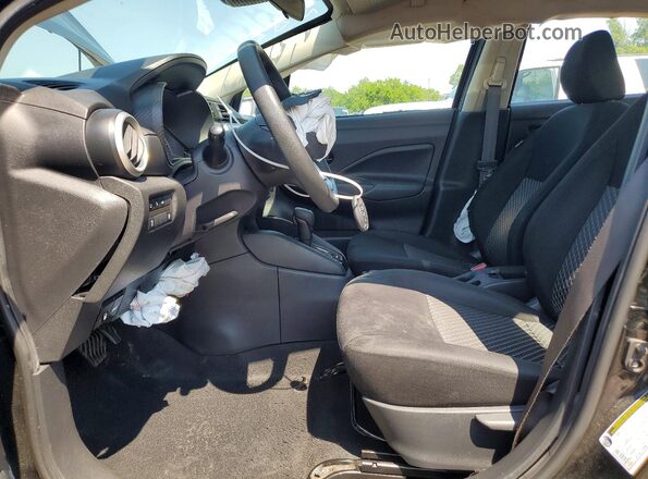 3N1CN8DV2ML812477 2021 NISSAN VERSA Black Вид салону спереду