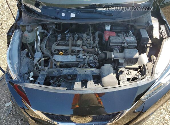 3N1CN8DV2ML812477 2021 NISSAN VERSA Black Вид задньої частини салону