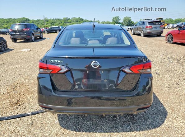 3N1CN8DV2ML812477 2021 NISSAN VERSA Black Вид ззаду