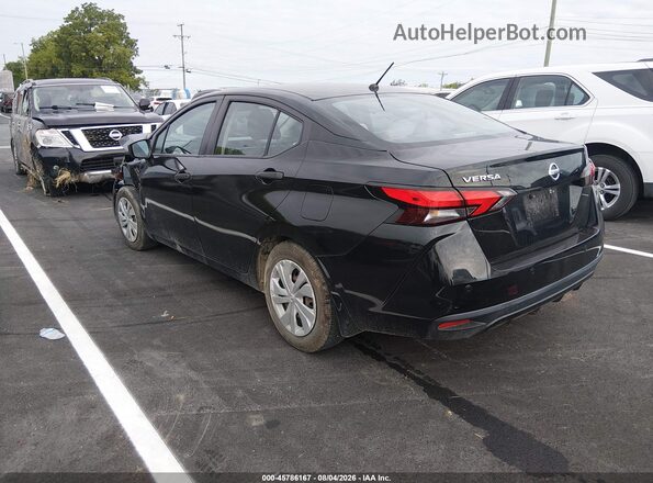 3N1CN8DV2ML852462 2021 NISSAN VERSA Black Rear left