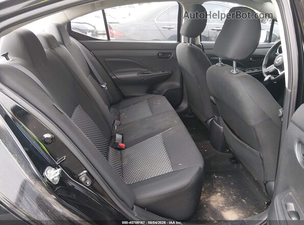 3N1CN8DV2ML852462 2021 NISSAN VERSA Black VIN sticker view