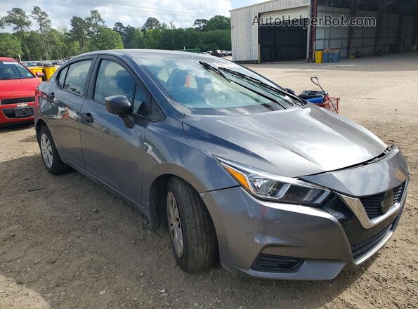 3N1CN8DV2ML896784 2021 NISSAN VERSA Gray Առջևի աջ