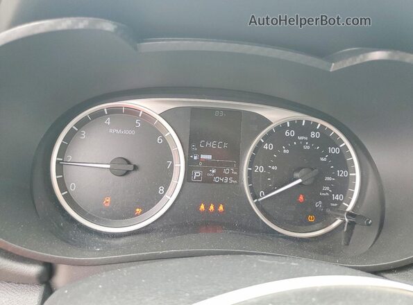 3N1CN8DV2SL849509 2025 NISSAN VERSA Gray Вид щитка приладів