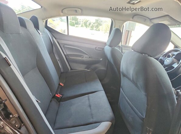 3N1CN8DV2SL851891 2025 NISSAN VERSA Black Vista de los asientos traseros