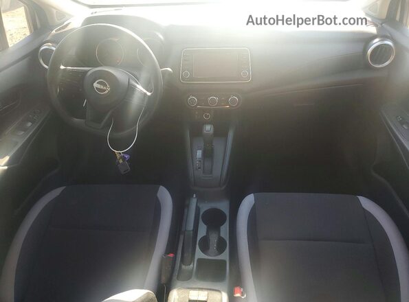 3N1CN8DV2SL866178 2025 NISSAN VERSA White Dashboard view