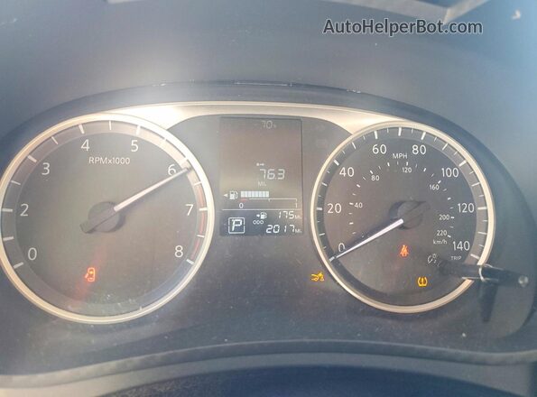 3N1CN8DV2SL866178 2025 NISSAN VERSA White Instrument cluster view