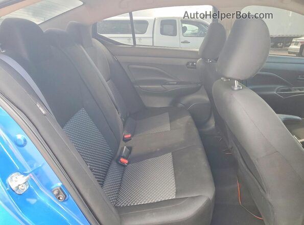 3N1CN8DV3ML822046 2021 NISSAN VERSA Blue Vista de los asientos traseros
