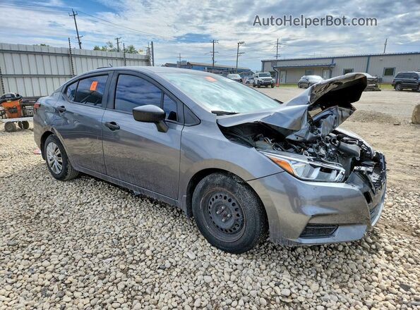 3N1CN8DV4LL901384 2020 NISSAN VERSA Gray Передня права чверть