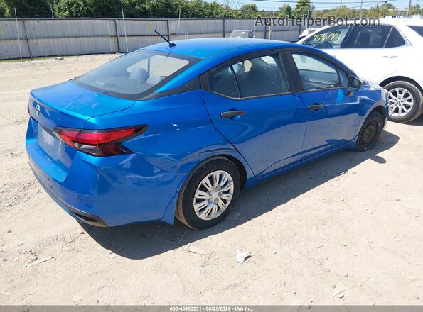 3N1CN8DV4LL910831 2020 NISSAN VERSA Blue Rear right