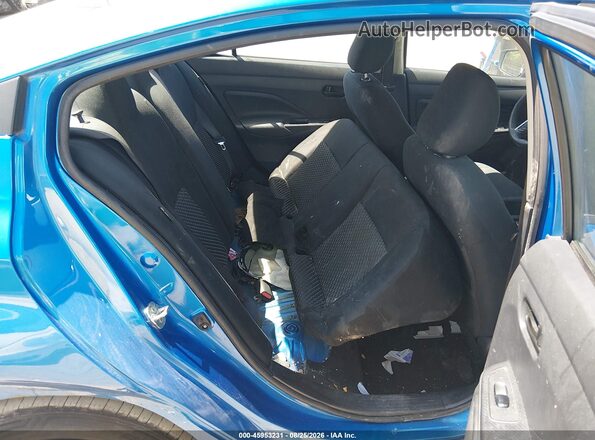 3N1CN8DV4LL910831 2020 NISSAN VERSA Blue VIN sticker view