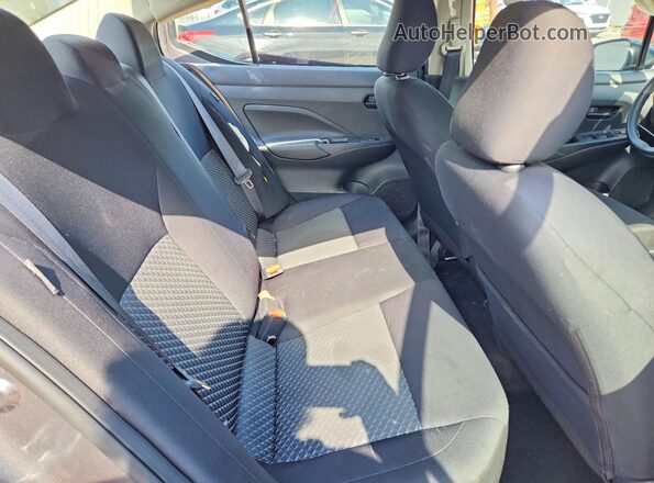 3N1CN8DV4PL837501 2023 NISSAN VERSA Gray Widok tylnych siedzeń