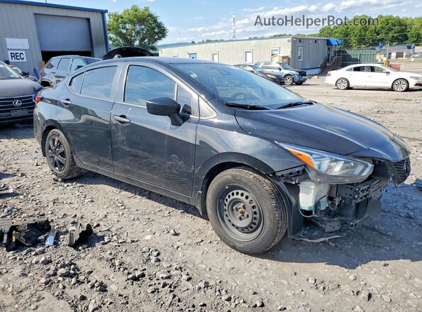 3N1CN8DV5ML847675 2021 NISSAN VERSA Black Front right