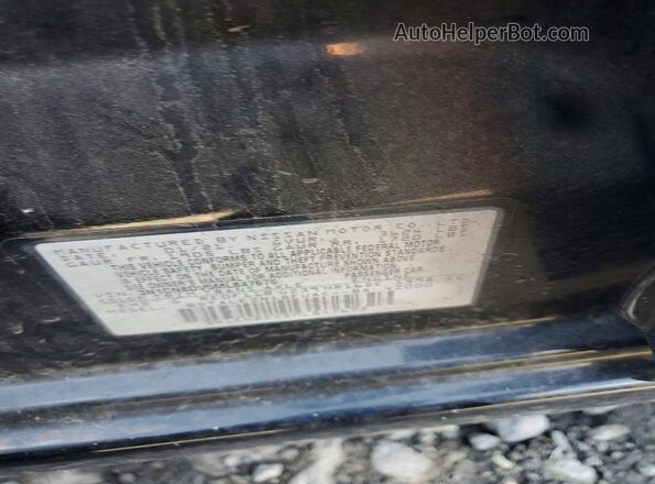 3N1CN8DV5ML847675 2021 NISSAN VERSA Black VIN sticker view