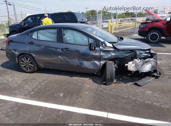 3N1CN8DV5RL925752 2024 NISSAN VERSA Gray Widok wnętrza z tyłu