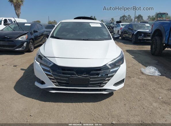 3N1CN8DV6SL894596 2025 NISSAN VERSA White Instrument cluster view