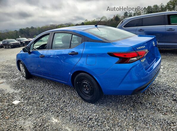 3N1CN8DV7LL887416 2020 NISSAN VERSA Blue Trasero izquierdo