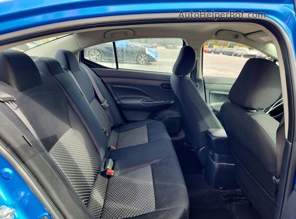 3N1CN8DV7LL887416 2020 NISSAN VERSA Blue Vista de los asientos traseros