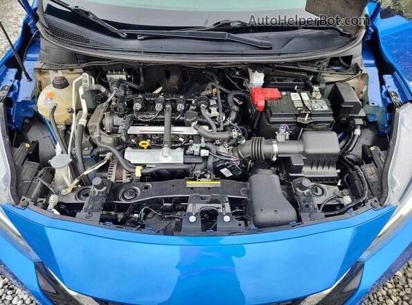 3N1CN8DV7LL887416 2020 NISSAN VERSA Blue Vista interior trasera