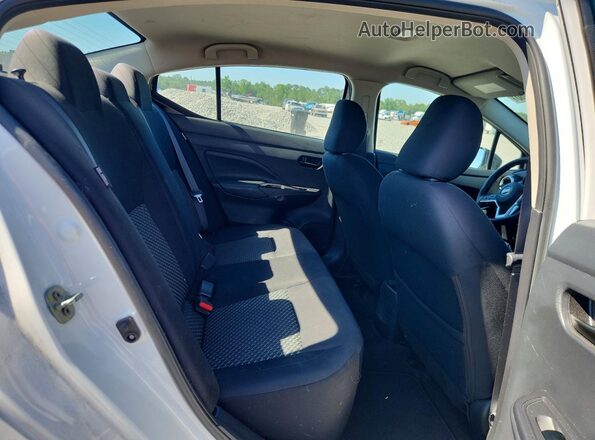 3N1CN8DV7ML908802 2021 NISSAN VERSA Белый Вид задних сидений