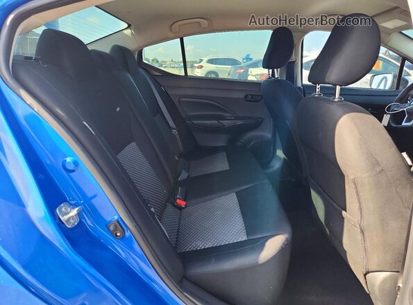 3N1CN8DV8LL804849 2020 NISSAN VERSA Синий Вид задних сидений