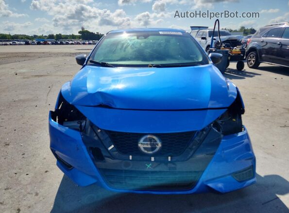 3N1CN8DV8LL804849 2020 NISSAN VERSA Синий Вид спереди