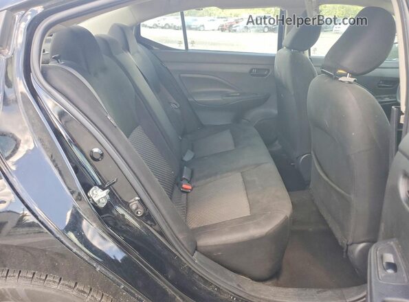3N1CN8DV8ML809907 2021 NISSAN VERSA Black Rear seats view