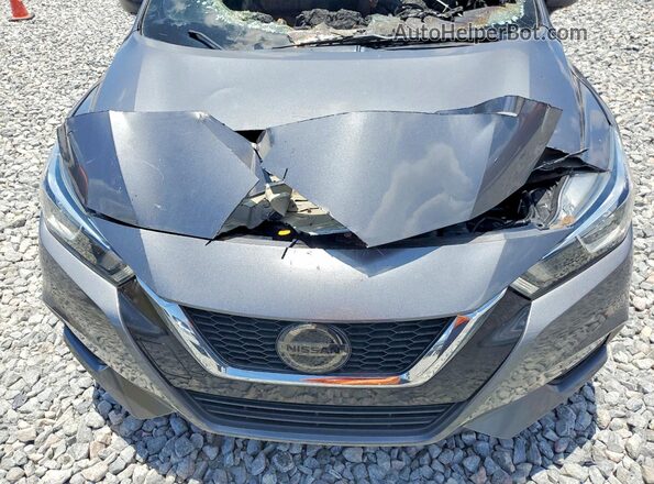 3N1CN8DV9LL842042 2020 NISSAN VERSA Gray უკანა სალონის ხედი