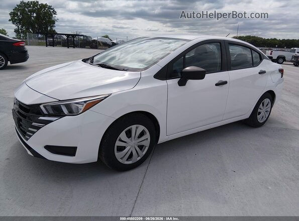 3N1CN8DV9PL850437 2023 NISSAN VERSA White Vista tres cuartos delantera izquierda