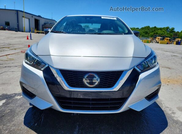 3N1CN8DVXML810749 2021 NISSAN VERSA Silver Vista frontal