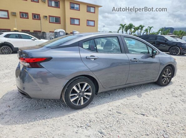 3N1CN8EV0ML824349 2021 NISSAN VERSA Gray Հետևի աջ