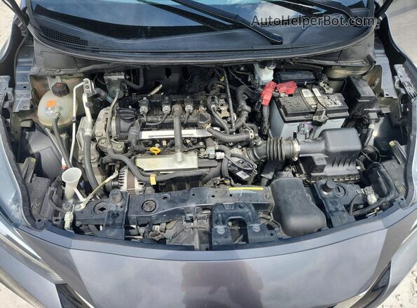 3N1CN8EV0ML824349 2021 NISSAN VERSA Gray Սալոնի հետևի տեսք