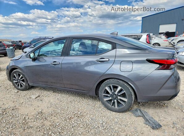 3N1CN8EV0ML828773 2021 NISSAN VERSA Gray Trasero izquierdo