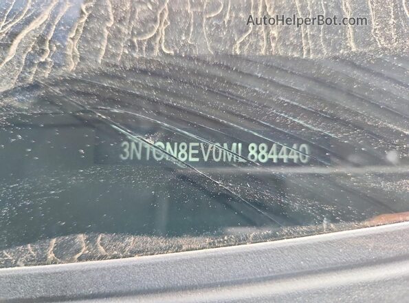 3N1CN8EV0ML884440 2021 NISSAN VERSA Blue Вид підкапотного простору