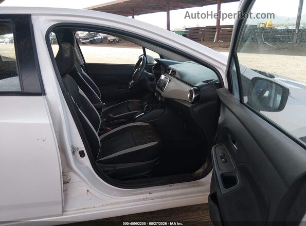 3N1CN8EV0ML921731 2021 NISSAN VERSA White წინა სალონის ხედი