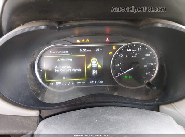 3N1CN8EV0ML921731 2021 NISSAN VERSA White უკანა სავარძლების ხედი