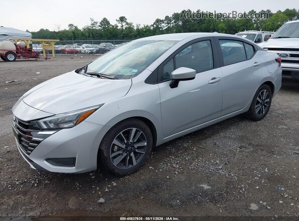 3N1CN8EV0SL855825 2025 NISSAN VERSA Silver Front left