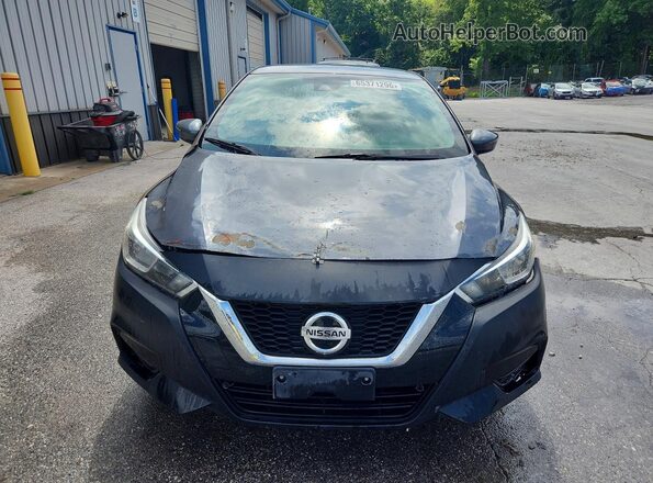 3N1CN8EV1LL858038 2020 NISSAN VERSA Серый Вид спереди