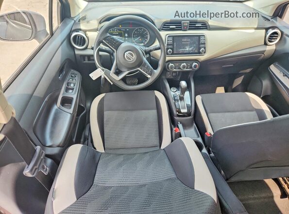 3N1CN8EV1LL858038 2020 NISSAN VERSA Серый Вид панели приборов
