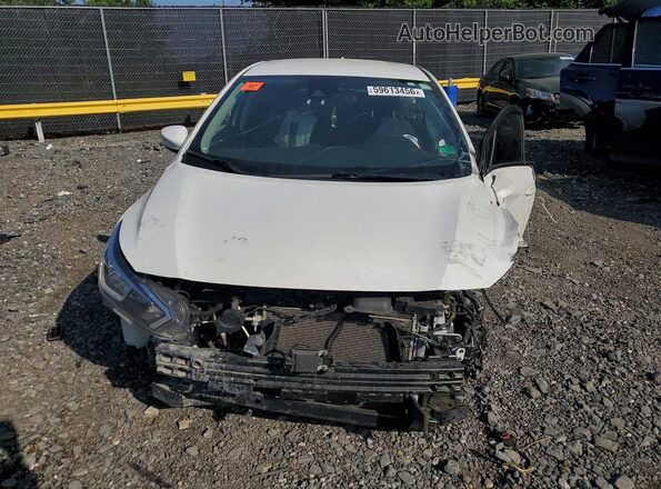 3N1CN8EV1ML869820 2021 NISSAN VERSA White Widok z przodu