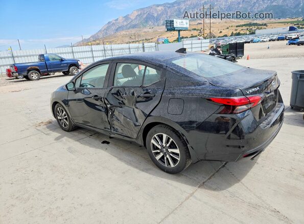 3N1CN8EV1ML926209 2021 NISSAN VERSA Black Задня ліва чверть