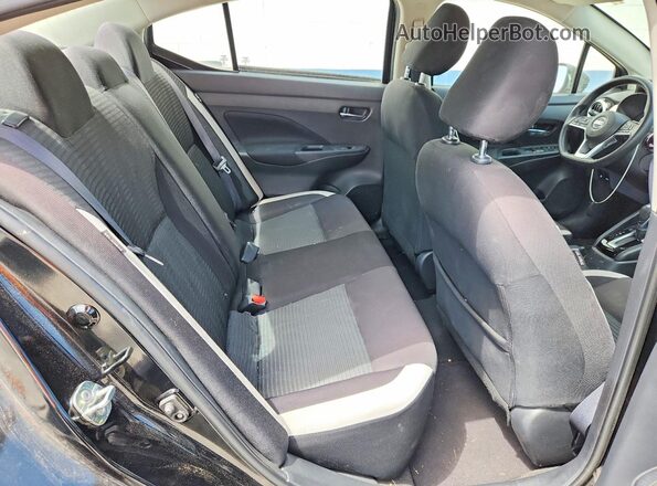 3N1CN8EV1ML926209 2021 NISSAN VERSA Black Вид задніх сидінь