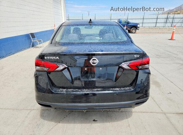 3N1CN8EV1ML926209 2021 NISSAN VERSA Black Вид ззаду